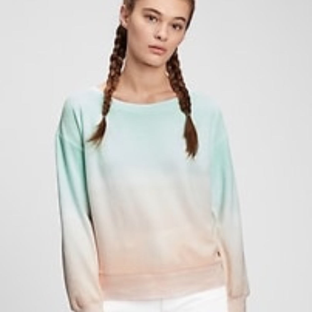 GAP - Towel Terry Crewneck Sweatshirt - Large